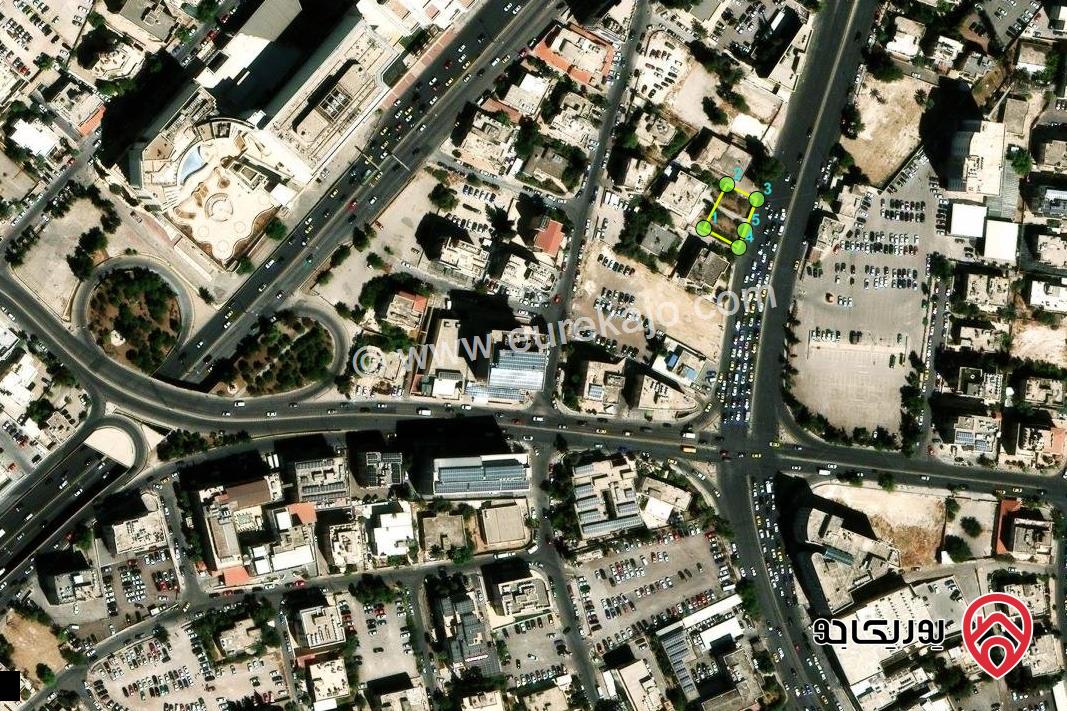 قطعتين أرض تجاريتين مساحة القطعة الأولى 476م و الثانية 900م للبيع في عمان - اللويبدة