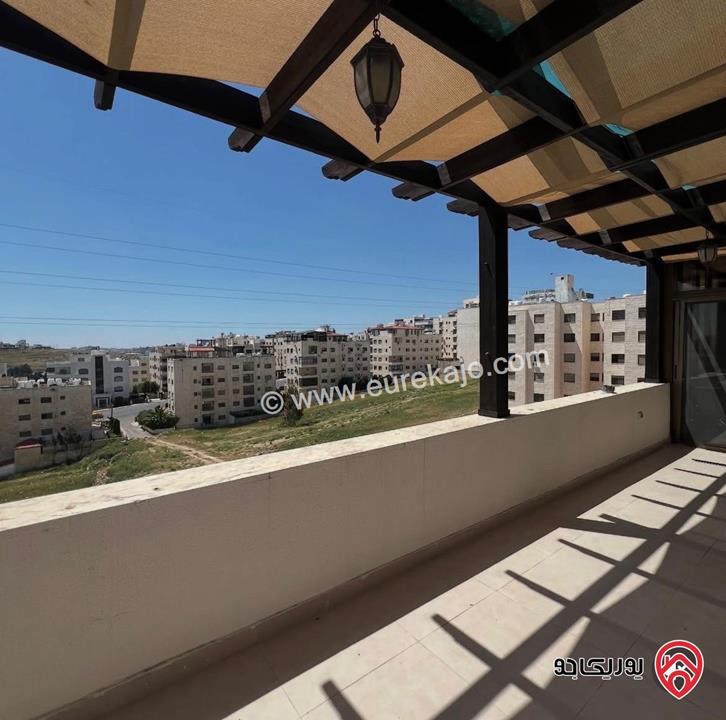 شقة مساحة 190م مع روف 60م وترس 70م للبيع في عمان - دير غبار