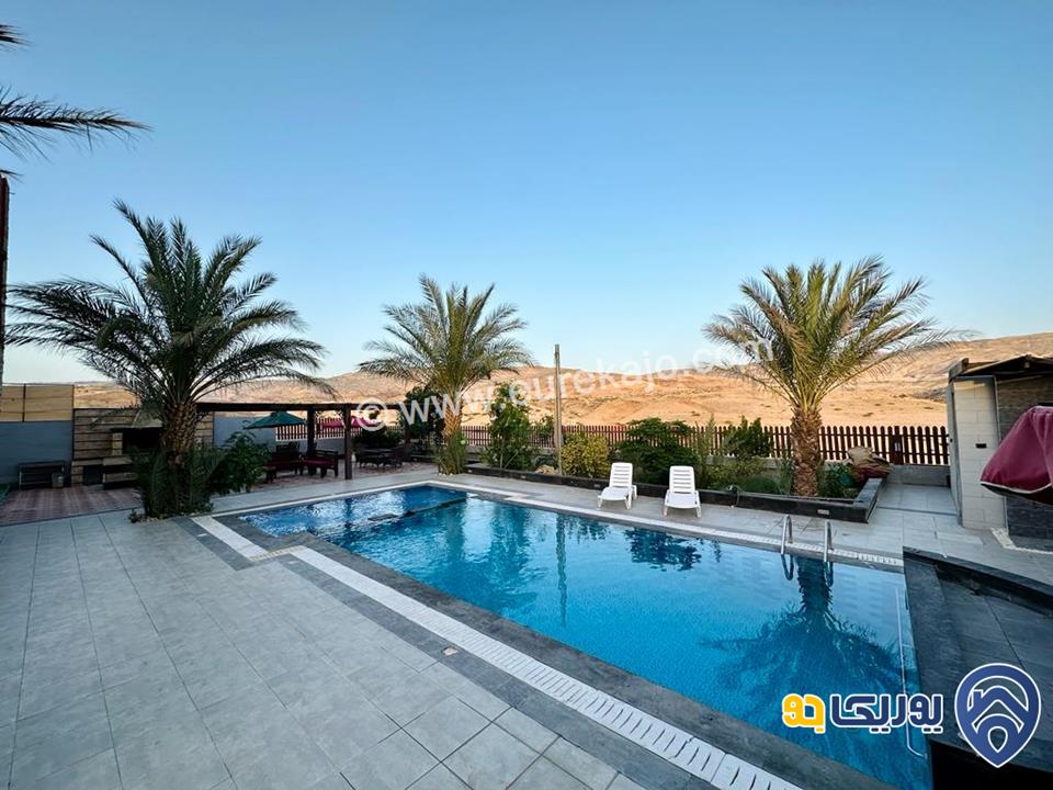 شاليه - مزرعة Palma Chalet للايجار اليومي في البحر الميت - الروضة 