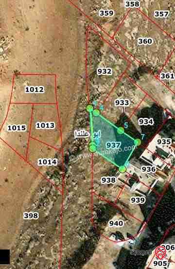 قطعة ارض مساحة 573م للبيع في عمان - تلاع النجار ابو علندا