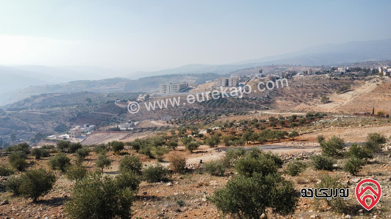 ارض مميزة مساحة 2 دونم للبيع في جرش بالقرب من جامعة جرش ومقابل جامعة البلقاء فرع جرش