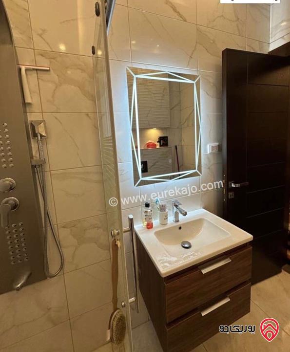 شقة طابق ارضي معلق مساحة 150م مع ترس 40م للايجار في عمان - البنيات 