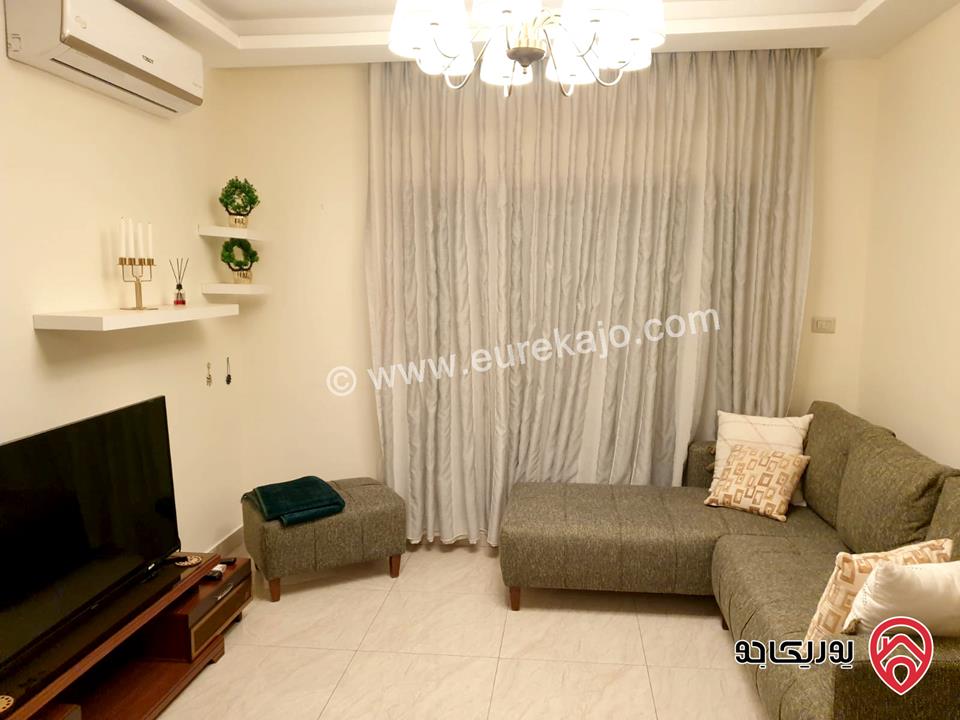 شقة طابق أول مساحة 120م للايجار مفروشة في عمان - الرابية