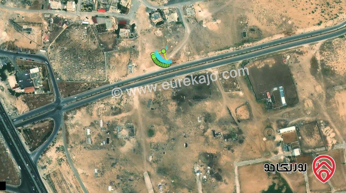 ارض تجاري مساحة 423م للبيع في عمان - الجيزة قرب الشارع الرئيسي 