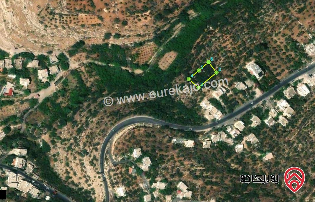 قطعة ارض مميزة مساحة 937م للبيع من اراضي غرب عمان قرية البصه حوض الذراع 