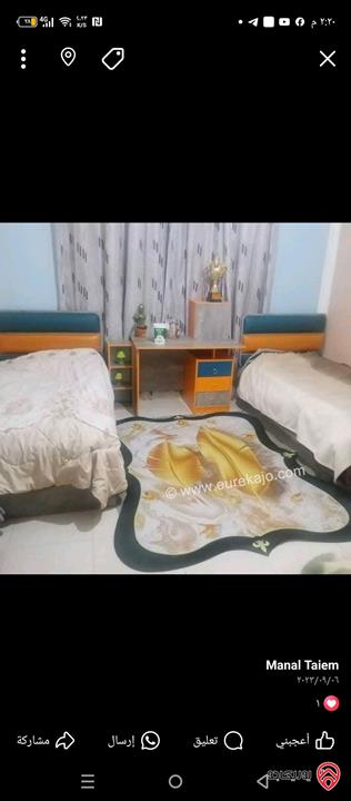 شقة مساحة 117م طابق ثالث للبيع في عمان - عين الباشا 