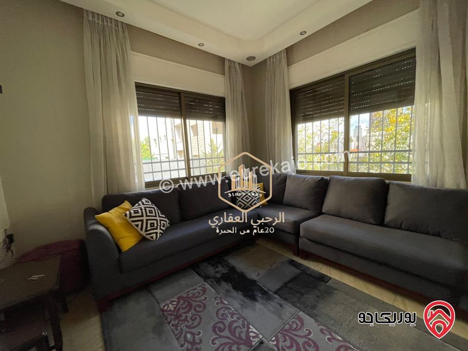 شقة مفروشة مساحة 140م طابق أول للايجار في عمان - عبدون 