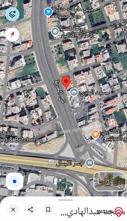 قطعة أرض مساحة 490م للبيع في عمان - ضاحية الياسمين ع شارع الحرية مباشرة