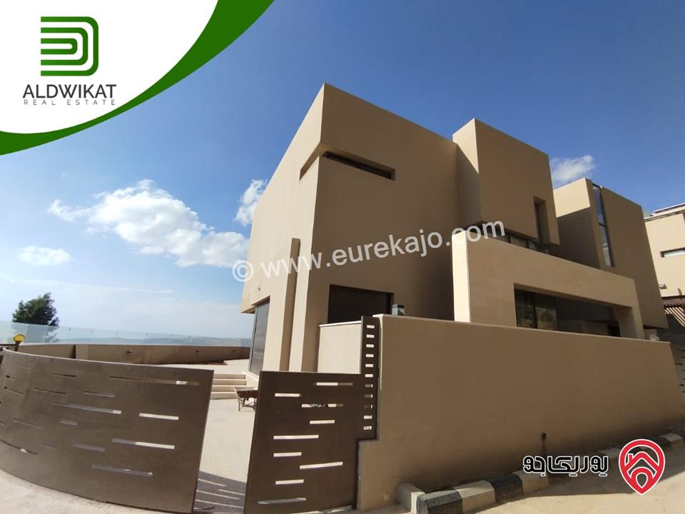 فيلا مستقلة مساحة البناء 530م ومساحة الارض 520م ومساحة الحديقة 200م للبيع في ماحص على حد بدر الجديدة