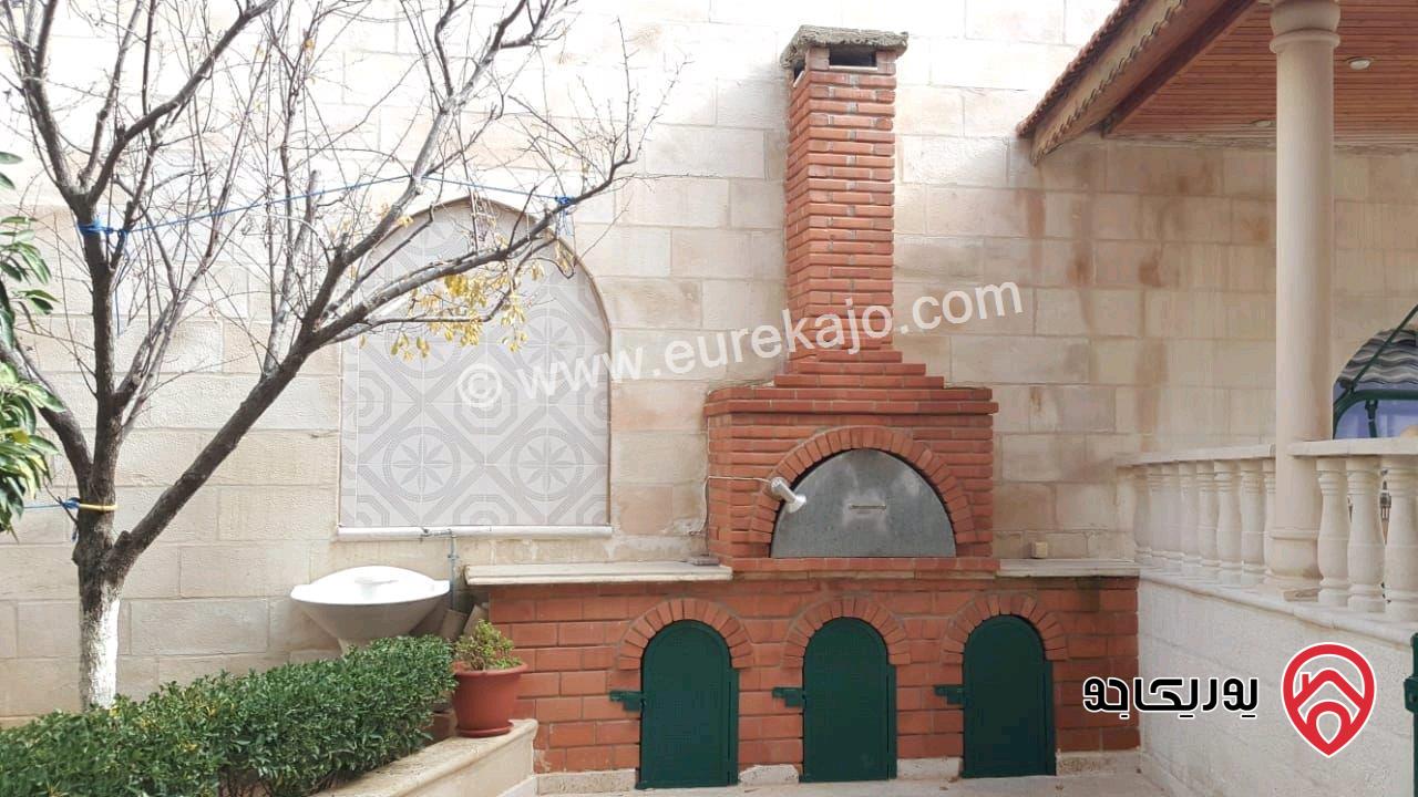 عقار (فيلا مع تسوية و مبني شقتين) مساحة البناء 956م على أرض 944م للبيع في عمان - تلاع العلي 