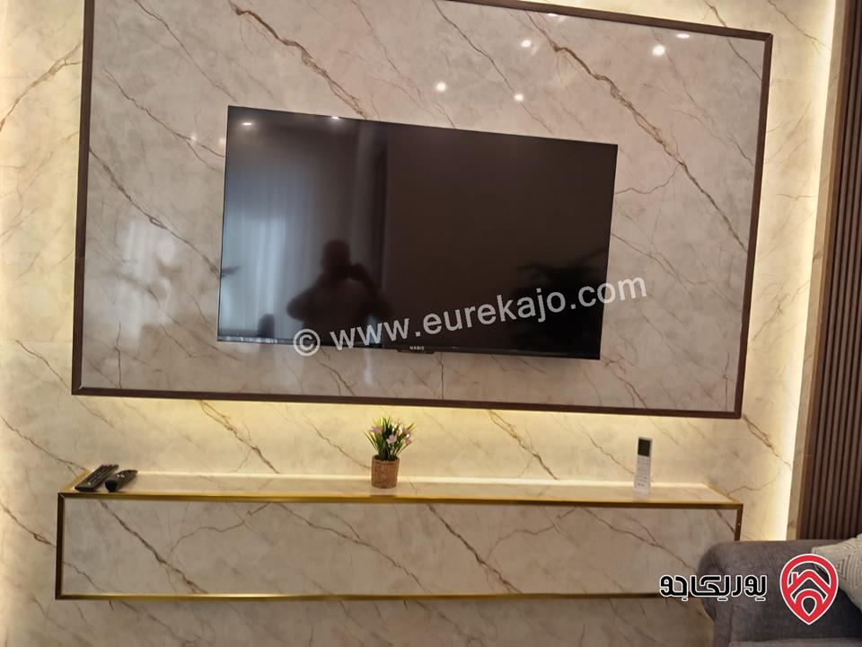 شقة فاخرة مفروشة مساحة 130م للايجار في عمان - ام اذينة