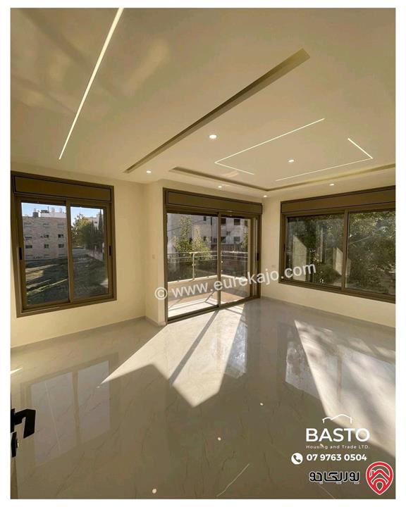 شقة مساحة 170م طابق أول للبيع في عمان - ضاحية الرشيد