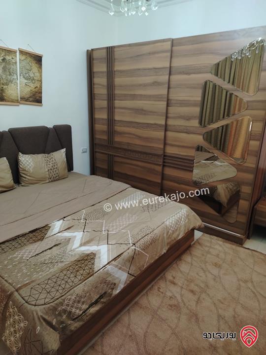 شقة مفروشة طابق أول مساحة 120م للايجار في عمان - الجبيهة 