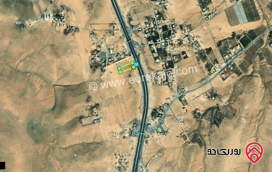 قطعة ارض مساحة 3945م للبيع من أراضي جنوب عمان - ضبعة