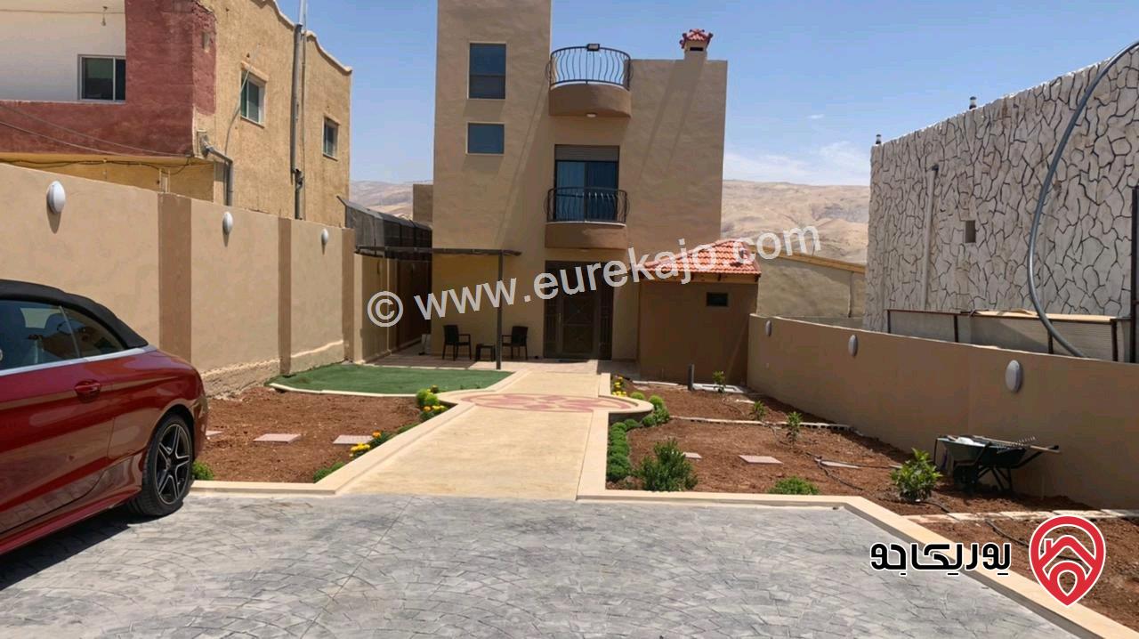 مزرعة مساحة البناء 100م على أرض 4 دونم و 952م للبيع في البحر الميت - الروضة