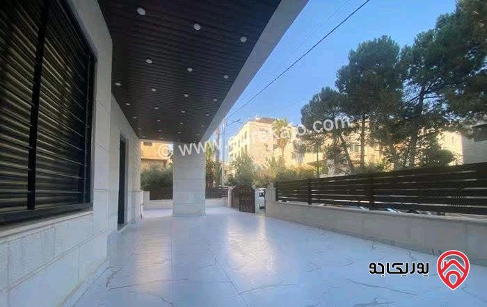 شقة فاخرة أرضية مساحة 250م للايجار في عمان - ضاحية الامير راشد 