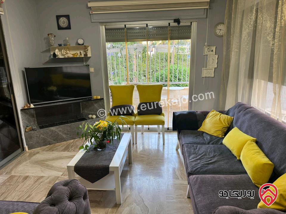 شقة طابق ارضي معلق مساحة 200م للبيع في عمان - ام السماق