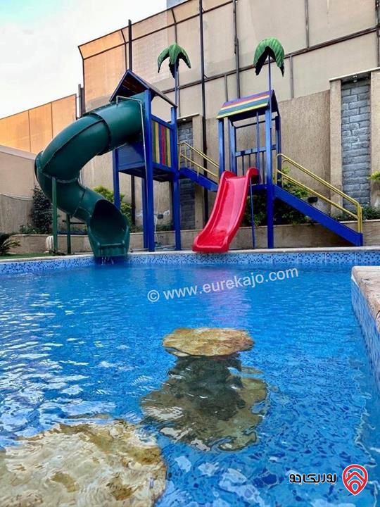 شاليه مميز مساحة 281م على أرض 419م للبيع في البحر الميت - جوفة الكفرين