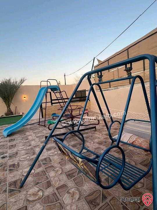شاليه مفروش للايجار اليومي في البحر الميت - الرامة