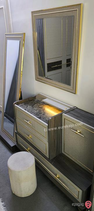 شقة مفروشة مساحة 120م للايجار من المالك مباشرة مطابقة للصور تماماً في اربد - شمال مجمع عمان الجديد /يومي أو أسبوعي أو شهري/للعائلات و العرسان