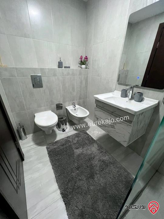 شقة مفروشة ديلكوس مساحة 106م طابق أول للإيجار في عمان - عبدون الشمالي