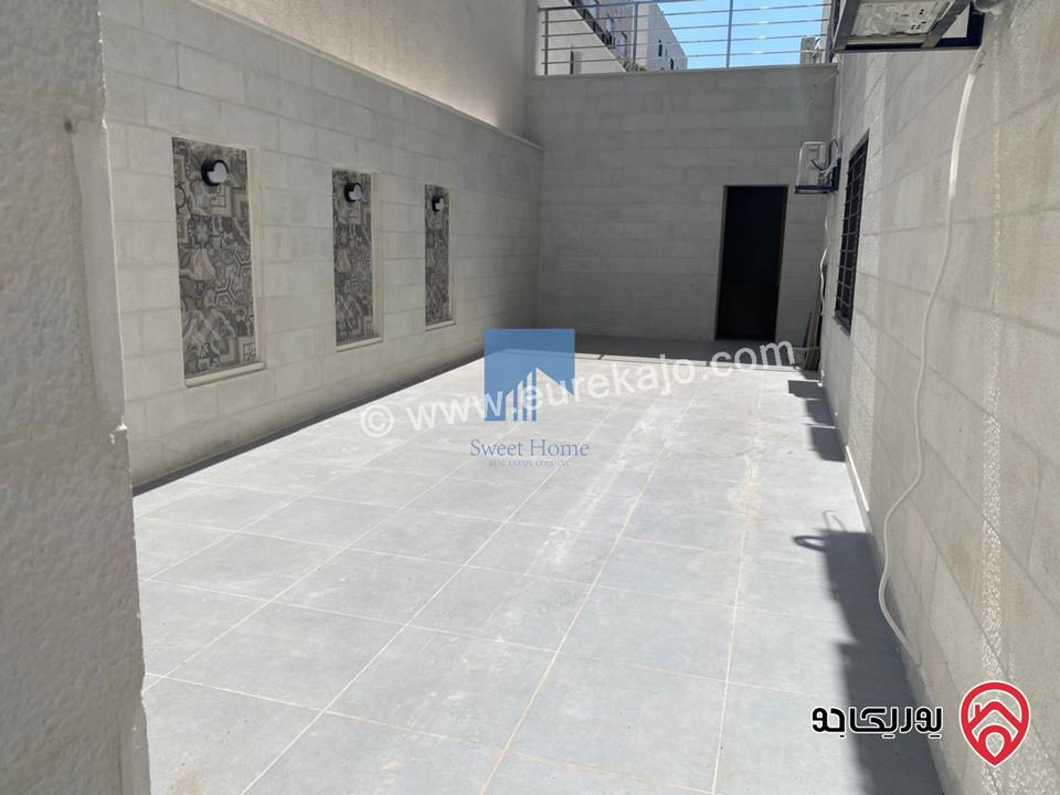 شقة مفروشة فاخرة للبيع في عمان - أم السماق الشمالي 135م مع حديقة وترسات 135م بسعر مغري
