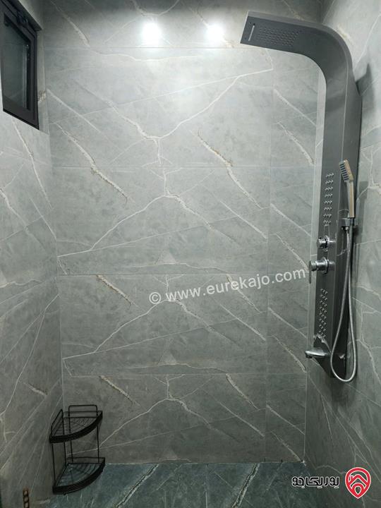 شقة طابقية ارضية مساحة 155م داخلي و 50م خارجي مفروشة جزء من فيلا للايجار في عمان - المقابلين 