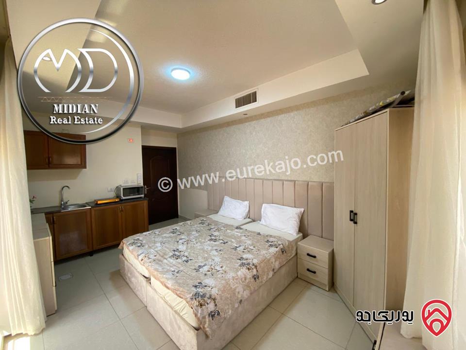 شقق واستديوهات مفروشة للايجار في عمان - الدوار السابع تشطيبات و ديكورات فندقية عصرية فرش فاخر بأسعار مميزة