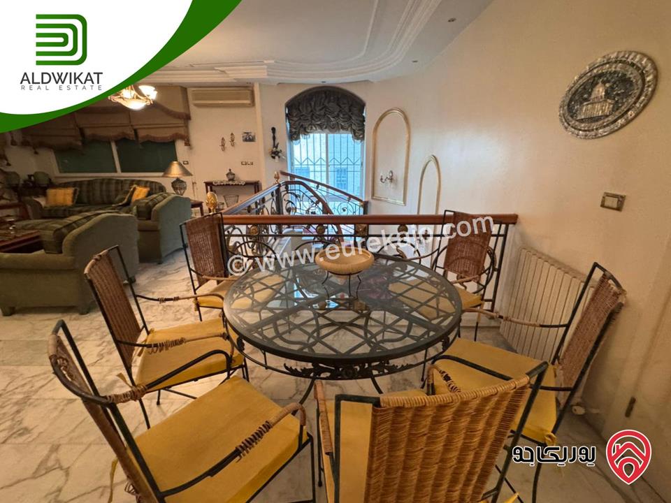 فيلا مستقلة للبيع في عمان - عبدون مساحة الارض 1000 م مساحة البناء 1050 م