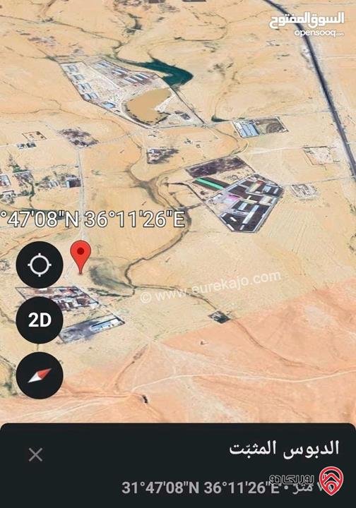 قطعة ارض 11 دونم للبيع في عمان - الموقر المطبة حوض 5 العبدالله 