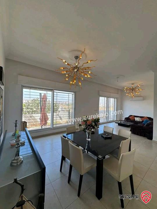 شقة مفروشة دوبلكس فاخرة مساحة 250م للايجار في عمان - ضاحية الياسمين