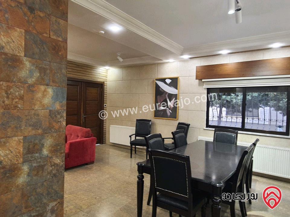 Furnished ground apartment 160 sqm for rent in Amman - Alrabiyeh