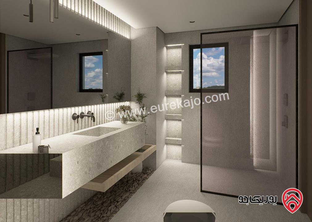  فيلا فاخرة جديدة مساحة 450م على أرض 450م للبيع  في عمان – الفحيص / الرهوة 