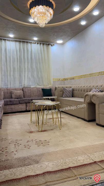 فيلا ومزرعة مفروشة مساحة 200م على أرض 2 دونم للايجار في اربد - طريق البترول منطقة هادئة وجميلة ومستقلة