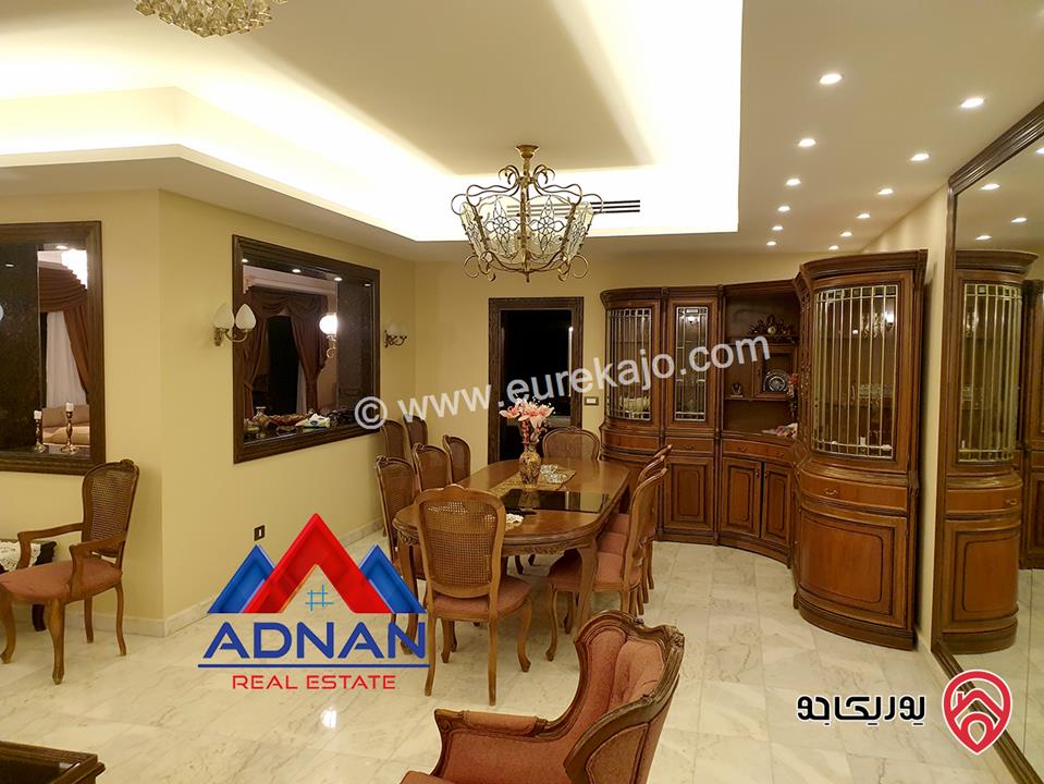 فيلا دوبلكس مفروشة مساحة 500م على ارض 400م للإيجار في عمان - عبدون