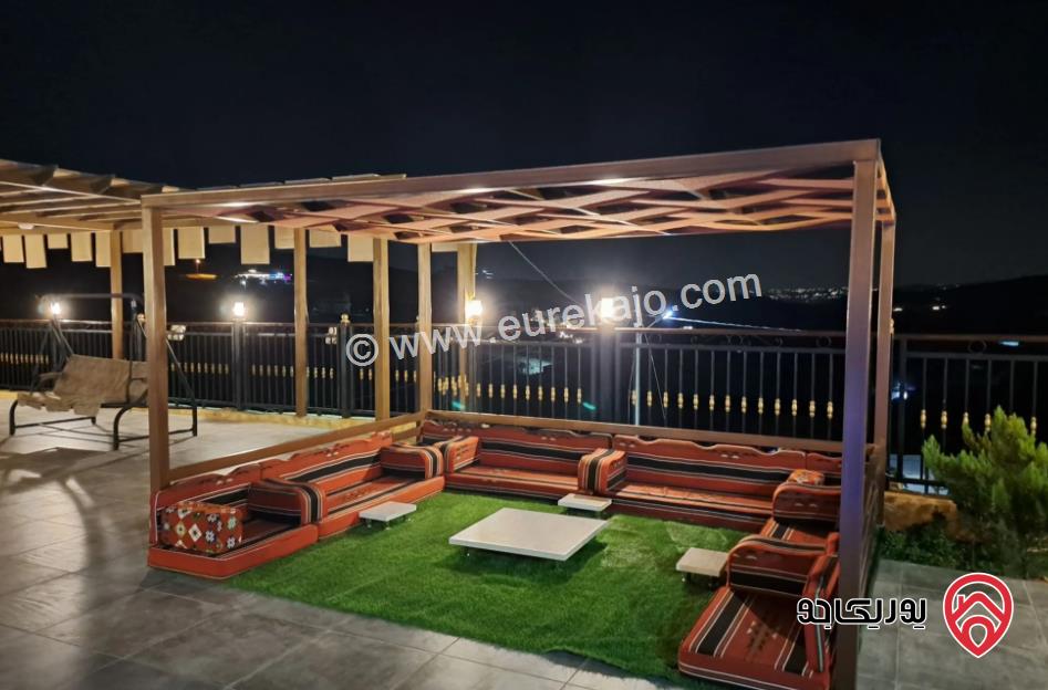 مزرعة مساحة الأرض 3500م والبناء 160م للبيع في جرش - دحل