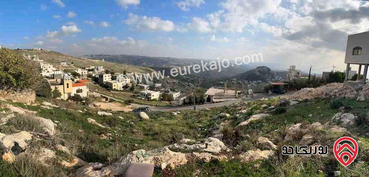 ارض سكنيه للبيع على الشارع مباشره اطلاله رائعه في يرقا (رافل ) مساحتها 744 م قوشان مستقل يوجد عليها جميع الخدمات 