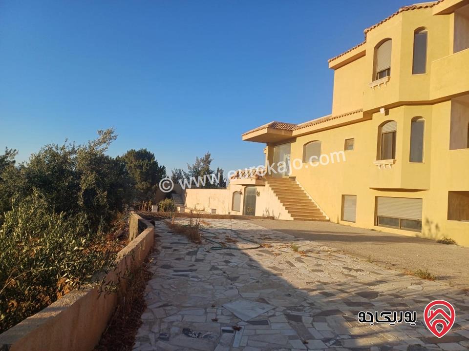 مزرعة مساحة الأرض 4 دونم و 811م والبناء 500م للبيع في البلقاء - تل الرمان