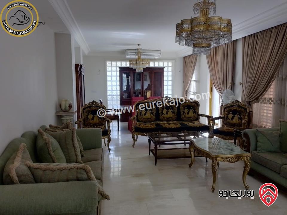 شقة طابقية فاخرة للبيع في خلدا - العوجانية  - قرب مدارس المعارف طابق ثالث 340م تشطيب سوبر ديلوكس