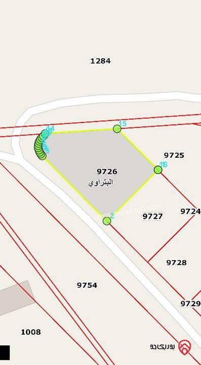 قطعة أرض مساحة 750م للبيع في الزرقاء - البتراوي الجنوبي