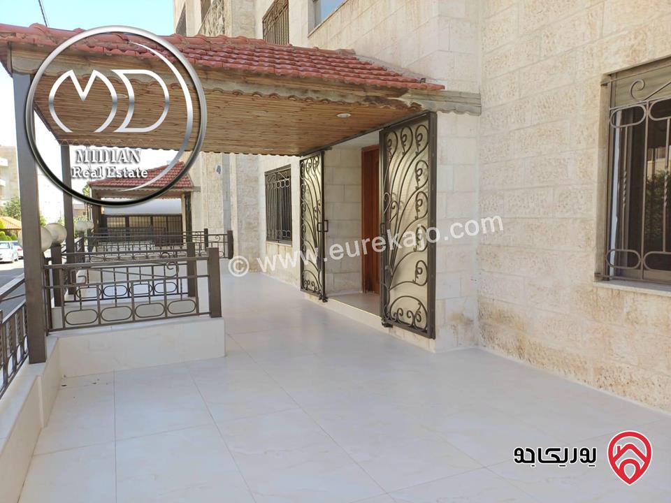 شقة ارضية للبيع في عمان - ام السماق مساحة 195م مع تراسات 130م تشطيبات سوبر ديلوكس بسعر مميز جداً