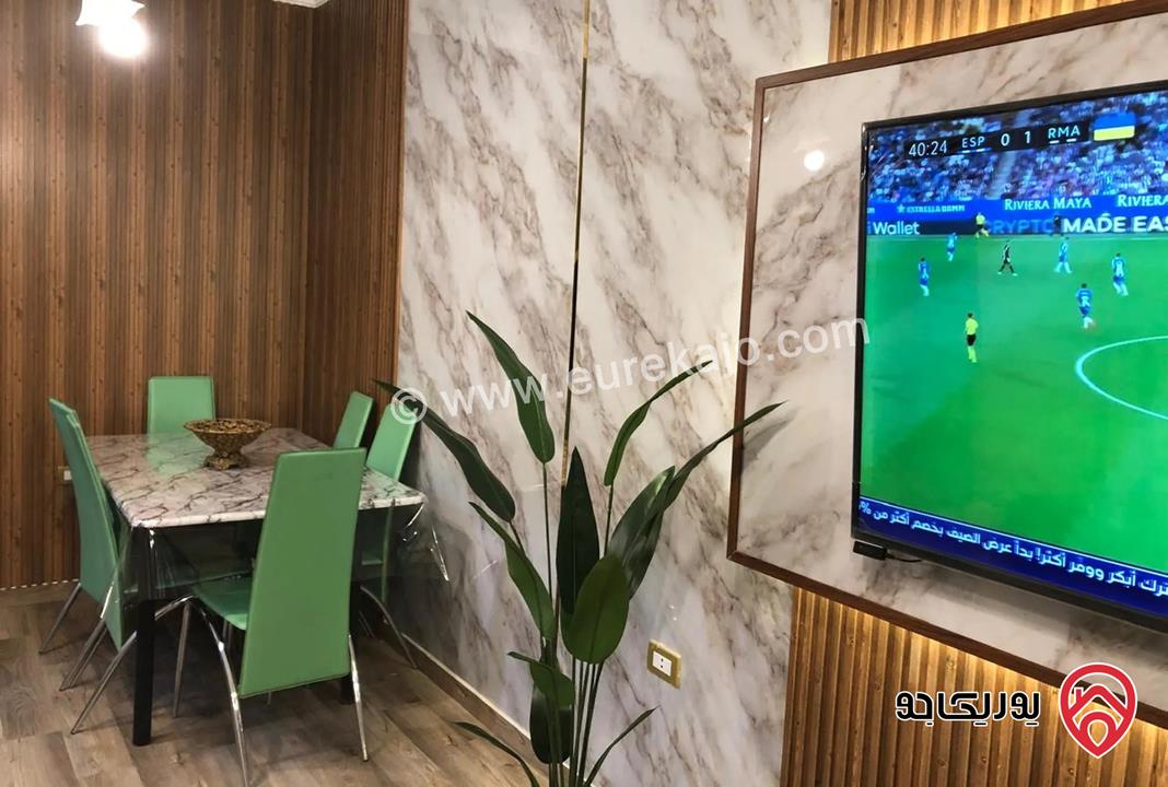 شقة مفروشة طابق اول مساحة 105م للايجار في عمان - عبدون 