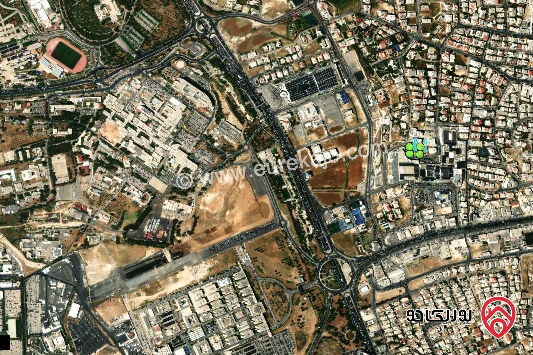 أرض استثمارية مميزة مساحة 1 دونم و 300م للبيع في عمان - وادي السير - حوض أم السماق الشمالي - مقابل مكة مول