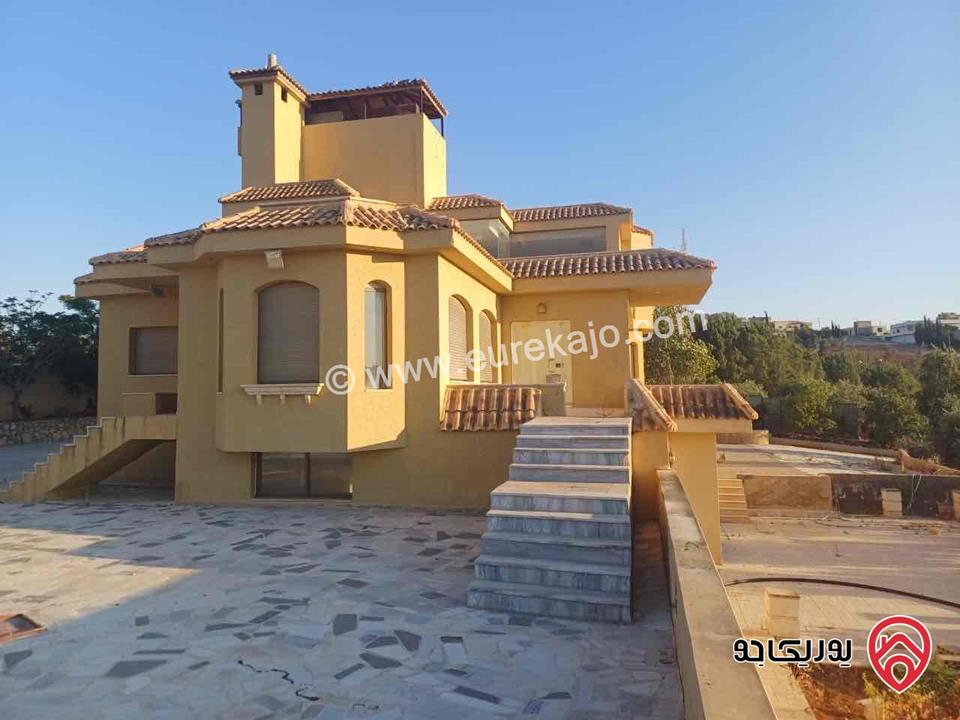 مزرعة مساحة الأرض 4 دونم و 811م والبناء 500م للبيع في البلقاء - تل الرمان