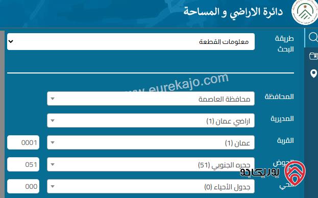 ارض سكنية مساحة 400م للبيع في عمان - الياسمين حوض حجرة الجنوبي 