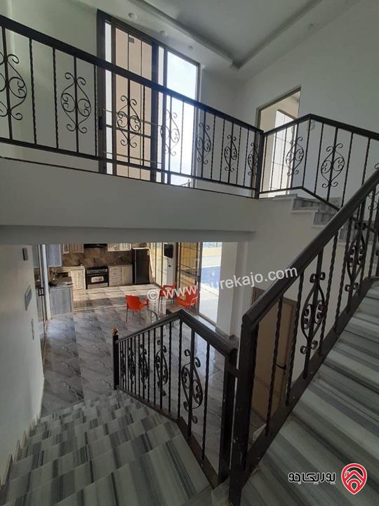 مزرعة فخمة مساحة 4 دونم و 595م وبناء 150م للبيع في جرش - الكتة