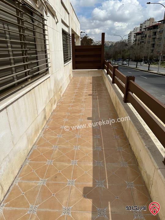 شقة فارغة مساحة 110م طابق أرضي للايجار في عمان - عبدون 