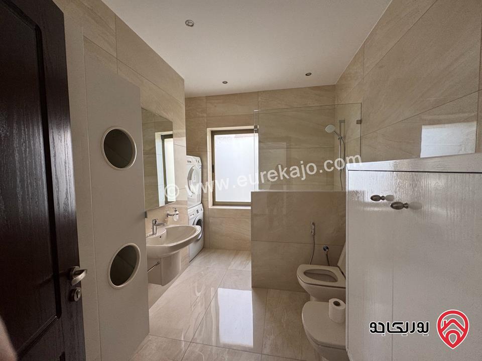 Furnished apartment For Rent in Amman, between 4th-5th circle, 298 square meters, 3 bedrooms, and office.
