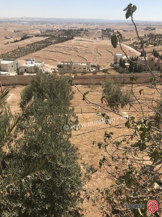 قطعة ارض مساحة 8 دونم و 269م مع بيت ريفي 100م للبيع من المالك مباشرة في الزرقاء - جريبا