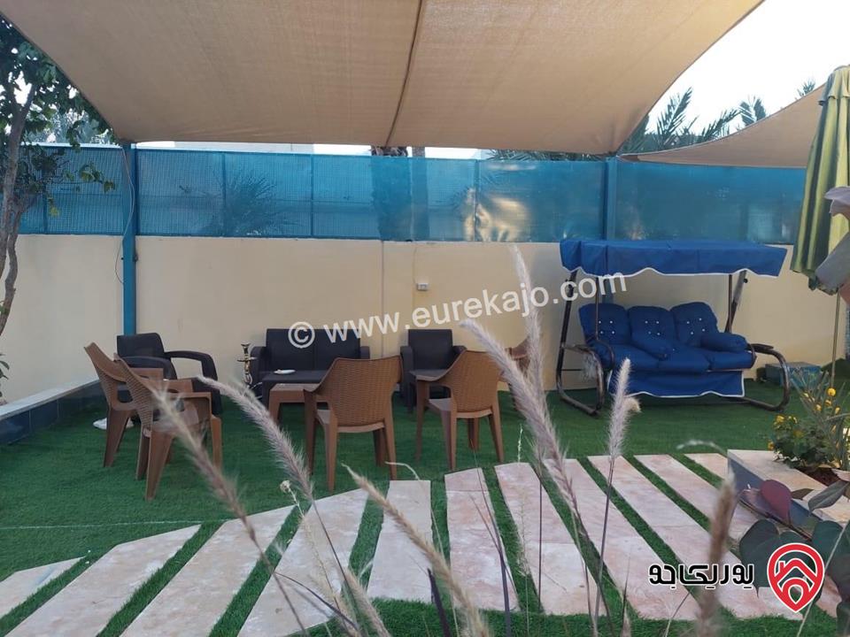 مزرعة مساحة الأرض 760م والبناء 550م للبيع في منطقة الشونة الجنوبية قريبة من الخدمات وموقع مميز